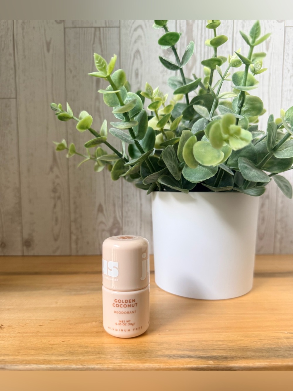 JUUS Golden Coconut Aluminum-Free Serum Deodarant Stick -0.35oz Mini/Travel Size